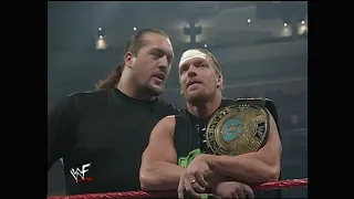 The Big Show doesn't like Triple H, but he needs a favor from him. Monday Night RAW. Jan. 24, 2000