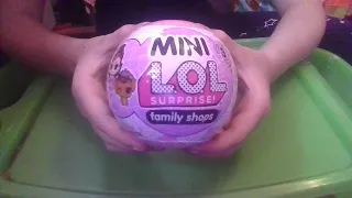 Unboxing Mini L.O.L. Surprise Family Shops (Series 3)