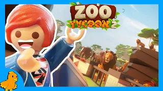 JULIAN ALS ZOO DIREKTOR! 🦁🐘🦒 Eigener Zoo Roblox Tycoon | Playmobil Familie Vogel