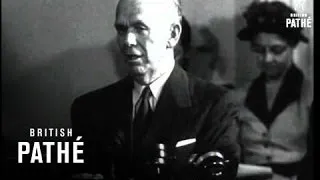 General George Marshall Speaks Before The House Foreign Affairs Committee (1949)