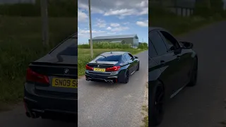 BMW 540i G30 Muffler Delete & High Flow Downpipe Revs & Launch