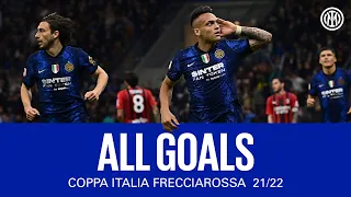 ALL GOALS - COPPA ITALIA 21/22 | ROAD TO ROME 🔜⚽