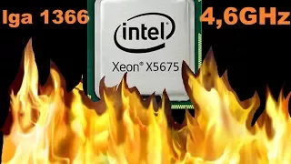 LGA 1366 x5675@4,6GHz Asus P6T SE 🌡️Как сохранить стабильность при разгоне и ничего не спалить🔥