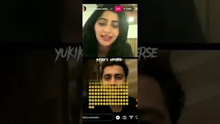 Today's live on Instagram with #yuktiikapoor #ankitgera (02-10-2023)❤️