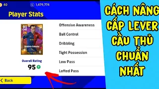 CÁCH KIẾM THẺ NÂNG CẤP CẦU THỦ, VÀ NÂNG CẤP SAO CHO HỢP LÝ || eFootball 22 Mobile