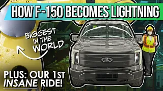 Building the 2022 Ford F-150 Lightning | First Full-Size Electric Truck