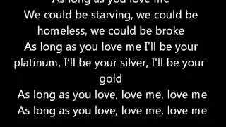 As Long As You Love Me - Justin Bieber ft. Big Sean - Official Lyrics