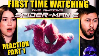 First Time Watch: AMAZING SPIDER-MAN 2 w/ ANDREW GARFIELD | Movie Reaction PART 1 & Spoiler Review