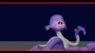 Ruby Gillman, Teenage Kraken (2023) | Ruby Gillman Walking Like An Octopus Early 3D Animation Test