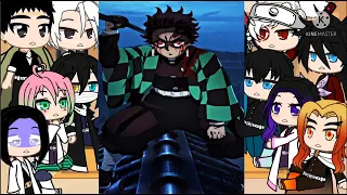 👒 Hashira react to Tanjiro, Nezuko vs Daki | Gacha Club | Compilation | Read Des