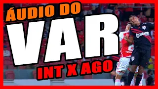 Áudio do VAR: Internacional x Atlético GO - 4ª Rodada do Brasileirão
