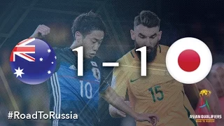 Australia vs Japan (Asian Qualifiers - Road to Russia)