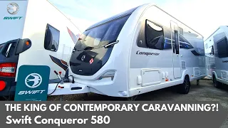 Swift Conqueror 580 2023 - Single axle luxury for the modernist!