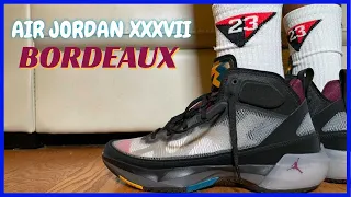 Air Jordan 37 Bordeaux | Review & On Feet