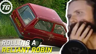 Forsen Reacts - Rolling a Reliant Robin | Top Gear | BBC