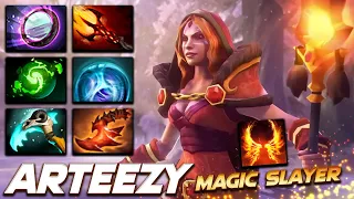 Arteezy Lina Magic Slayer - Dota 2 Pro Gameplay [Watch & Learn]