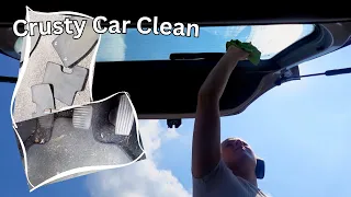 Cleaning My Crusty Car | Cleaning Motivation!