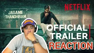 Jagame Thandhiram | Trailer Reaction | Dhanush | Aishwarya Lekshmi | Karthik Subbaraj