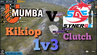 UME Vs Synerge || kikiop 1v3 Synerge