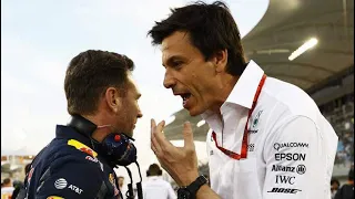 Toto Wolf VS Christian Horner. Heated discussion. Crazy rivals🙌🏼😮‍💨🏎️🏁 @Netflix @Formula1