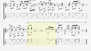 Gladkov   Song of the bandits guitar tabs