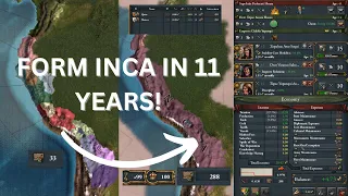 FORM INCA IN 11 YEARS! EU4 1.37.0.0 Inca Update & How to play as Cusco? EU4 Early Game Guide #eu4