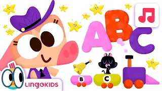 ABC Train Song 🚂🅰️🅱️ A is for Apple B is for Ball | Lingokids ABC song