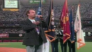 1996 ASG: Kelsey Grammer performs national anthem
