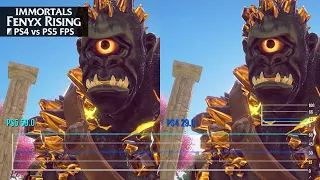 PS5 vs PS4 Frame Rate - Immortals Fenyx Rising Demo