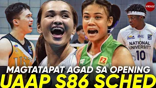 UAAP S86 Opening Sched REVEAL!, FINALS REMATCH AGAD!, Men’s Volleyball UNFAIR parin ang TREATMENT?