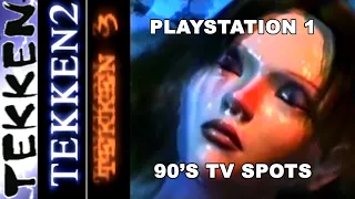 Tekken 1, 2 and 3  90's TV Spots - Retro gaming PSX