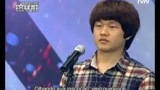 Korea's Got Talent 2011 ♪ Choi Sung-Bong ♪ Nella Fantasia ♪ Legendado ♪ HD Video
