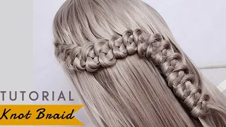 How to: Knotted Diagonal  Braid | Hairstyles and braids by Another Braid