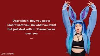 Ashnikko - Deal With It Feat. Kelis (Lyrics)