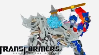Transformers : Dark of the moon  |optimus Prime kill megatron | dc2 animation transformers animation