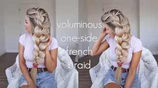 Voluminous Side Braid | OKEVAAA