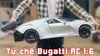 Tự Chế Xe Điều Khiển Từ Xa Bugatti La Voiture Noire Tỉ Lệ 1:6 | Making a 1/6 Bugatti RC Car