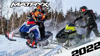 2022 Polaris Snowmobiles overview | Matryx XCR | Patriot Boost