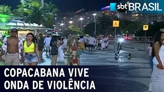 Devido à violência em Copacabana PM usará identificação facial no Ano Novo | SBT Brasil (05/12/23)
