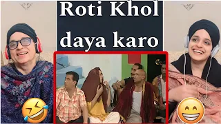 Indian reaction to Part 1 ROTI KHOL DAYO SOHAIL & NASIR CHINYOTI - BEST PAKISTANI COMEDY STAGE DRAMA