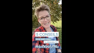 Perte de poids : 5 conseils pour améliorer ta sensibilité à l'insuline #shorts