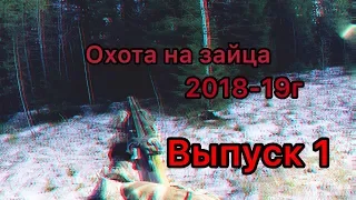 Охота на зайца#6.Сезон 2018-19г.Выпуск 1.3 дня охоты на зайца.