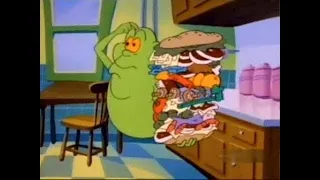 The Real Ghostbusters S02A - Food Slimer Eating