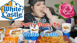 Fatty Goes To White Castle Eats Crave Case of Cheese Sliders Mukbang