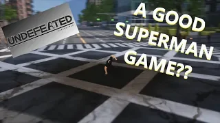 A GOOD SUPERMAN GAME??? FOR FREE??? Undefeated Gameplay #1