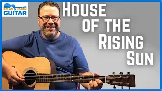 House of the Rising Sun Guitar Lesson - The Animals - Step by Step