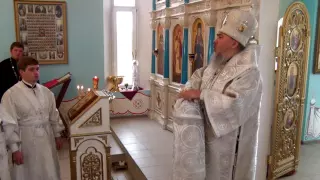 Напутственное слово епископа Георгиевского и Прасковейского Гедеона новопоставленному диакону