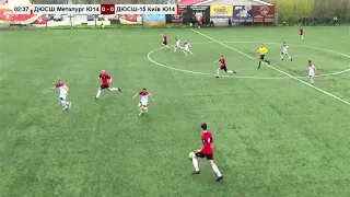 U14 ДЮСШ Металург (Запоріжжя) 0:1 ДЮСШ-15 Київ (Київ)