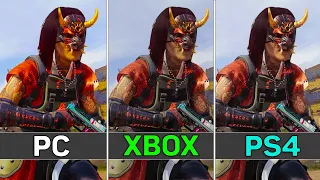 Call Of Duty Vanguard - Xbox One X vs PS4 Pro vs PC | Graphics Comparison