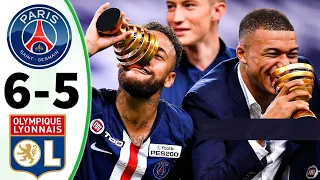 PSG vs Lyon 6 5  Full Penalty All Goals & Highlights 2020